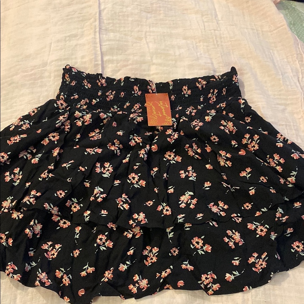 Streetwear Society Black Bubble Mini Skirt